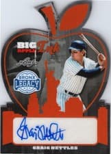 2025 Leaf Bronx Legacy Big Apple Ink Graig Nettles #BI-GN1 card