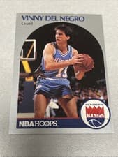 Vinny Del Negro 1990-91 Hoops Base Set card