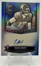 2025 Topps Signature Class Supreme Signers Travis Hunter #SS-TH card