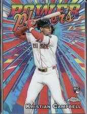 2025 Topps Chrome Update Power Players Kristian Campbell #PP-27 card