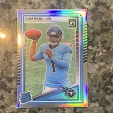 Cam Ward 2025 Panini Donruss Optic card
