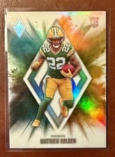 2025 Panini Phoenix Color Blast Matthew Golden #15 card