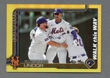 2025 Topps Walk This Way Francisco Lindor #WTW-21 card