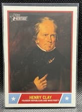 2025 Topps Heritage Notable Americans Henry Clay #NS-91 card