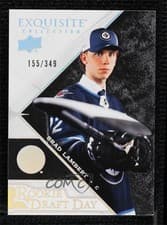 2024-25 Upper Deck Black Diamond Exquisite Collection Rookie Draft Day Brad Lambert #RDD-BL card