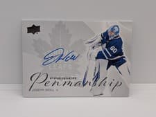 2024-25 Upper Deck Premier Premier Penmanship Joseph Woll #PEN-JW card