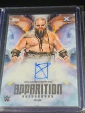 2025 Topps Exalted WWE Wrestling Apparition Autographs Ivar #APA-IVA card
