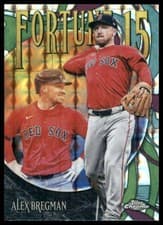 2025 Topps Chrome Update Fortune 15 Alex Bregman #F15-11 card