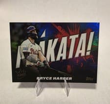 2025 Topps Plakata Bryce Harper #PLAK-34 card