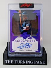 2025 Leaf Spectacular Baseball Spectacular Signatures Frank Thomas #S-FT1 card