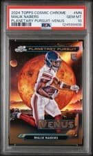 2024 Topps Chrome Cosmic Planetary Pursuit - Venus Malik Nabers #PPV-MN card