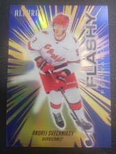 2025-26 Upper Deck Allure Flashy Forwards Andrei Svechnikov #FF-12 card