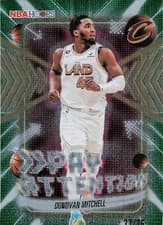 2025-26 NBA Hoops Pay Attention Donovan Mitchell #PA-7 card