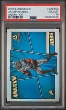Jahmyr Gibbs 2024 Panini Luminance Animation card