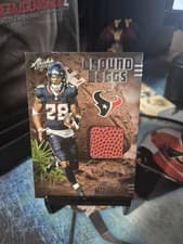 2025 Panini Absolute Ground Hoggs Materials Joe Mixon #GHM-JMI card