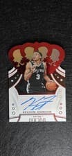 Keldon Johnson 2019 Panini Crown Royale Rookie Autographs card