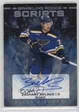 2024-25 Upper Deck Black Diamond Sparkling Rookie Scripts Zachary Bolduc #SRS-ZB card