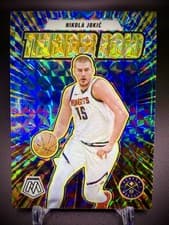 2024-25 Panini Mosaic Thunder Road Nikola Jokic #13 card