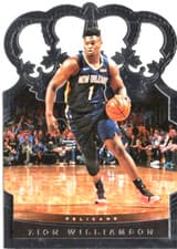 Zion Williamson 2020 Panini Crown Royale card