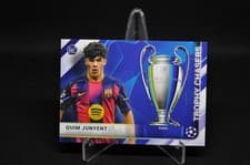 2025-26 Topps UEFA Club Competitions Trophy Chasers Quim Junyent #TC-29 card