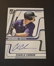 2025 Donruss Next Day Autographs Charlie Condon #ND-CC card