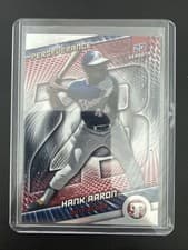2025 Topps Pristine Perseverance Hank Aaron #P-7 card