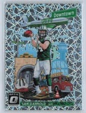 Sam Darnold 2018 Donruss Optic Downtown card