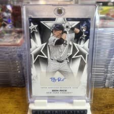 2025 Topps Baseball Stars Autographs Ben Rice #BSA-BR