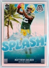 2025 Panini Mosaic Splash Mosaic Matthew Golden #19 card