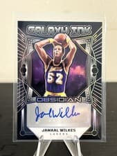 2024-25 Panini Obsidian Galaxy Ink Jamaal Wilkes #GI-JWL card