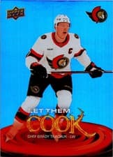 2025-26 Upper Deck Let Them Cook Brady Tkachuk #LTC-18 card