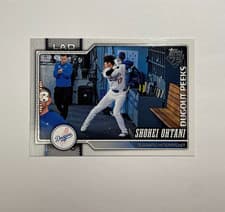 2026 Topps Dugout Peeks Shohei Ohtani #200 card