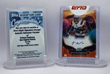 2025 Topps Cosmic Chrome First Flight Signatures TreVeyon Henderson #FFS-TVH card