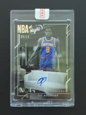 2024-25 Panini Noir NBA at Night Signatures Set OG Anunoby #6 card