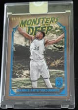 2025-26 Topps 3 Monsters of the Deep Giannis Antetokounmpo #MD-4 card