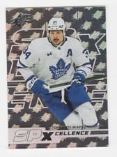 2024-25 SPx SPxCellence Auston Matthews #XC-AM card