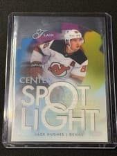 2025-26 Flair Center Spotlights Jack Hughes #CS-10 card