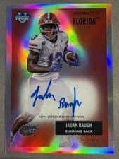 2025 Bowman University Chrome 1955 Bowman Football Autographs Jadan Baugh #55AV-JBA card