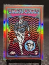 2025 Topps Chrome Ultra Violet All Stars Dylan Crews #UV-10 card