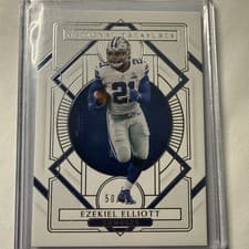 Ezekiel Elliott 2020 Panini National Treasures card