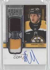 Fabian Lysell 2024-25 Upper Deck The Cup Autographed Rookie Gear card