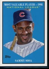 2025 Topps Update Most Valuable Sammy Sosa #MV-25 card