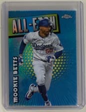 2025 Topps Chrome All-Etch Mookie Betts #CAE-9 card