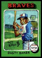 2025 Topps Shoebox Treasures Base Set Dusty Baker #56 card