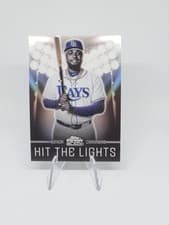 2025 Topps Chrome Black Hit the Lights Junior Caminero #HTL-27