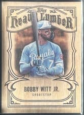 2026 Topps Heavy Lumber Bobby Witt Jr. #HL-9 card