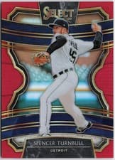 Spencer Turnbull 2020 Panini Select card