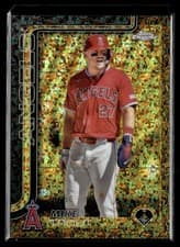2025 Topps Gilded Collection Base Set Mike Trout #27 card
