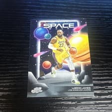 2025-26 Topps Cosmic Chrome Space Walk LeBron James #SW-1 card