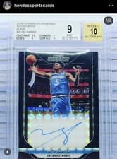 Mo Bamba 2018 Panini Prizm Mosaic Autographs card